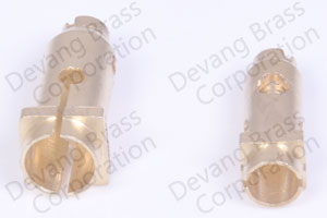 Brass 2 Pin Socket